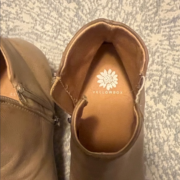 YellowBox Tan Ankle Boots - Picture 3 of 6